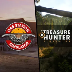 Simulator Pack: Gas Station Simulator and Treasure Hunter Simulator cover image