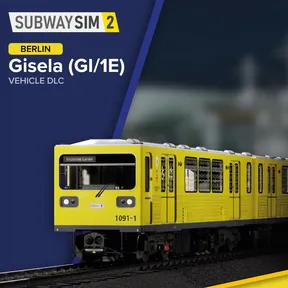SubwaySim 2 - Berlin Vehicle DLC: Gisela (GI/1E) cover image