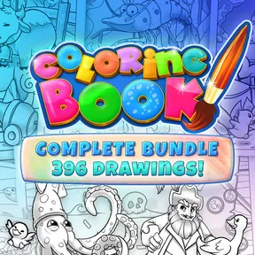 Coloring Book: Complete Bundle - 396 drawings cover image