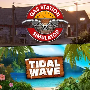 Gas Station Simulator + Tidal Wave DLC Bundle cover image