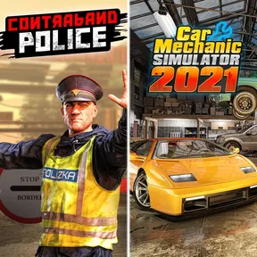 Contraband Police & Car Mechanic Simulator 2021 cover image