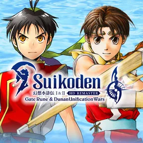 Suikoden I&II HD Remaster Gate Rune and Dunan Unification Wars cover image