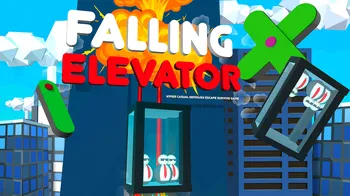 Falling Elevator - Hyper Casual Demolish Escape Survival Game cover image