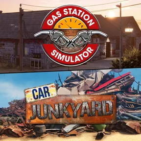 Gas Station Simulator and Junkyard DLC Bundle cover image