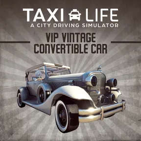 Taxi Life - VIP Vintage Convertible Car cover image