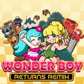 WONDER BOY RETURNS REMIX cover image