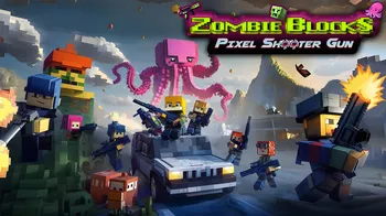 Zombie Blocks: Pixel Shooter Gun cover image