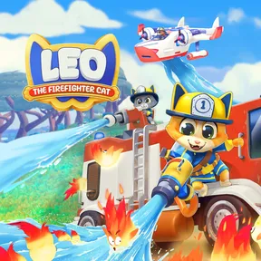Leo: The Firefighter Cat cover image