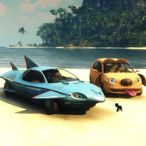 Just Cause 4 - Shark And Bark Vehicle Pack cover image