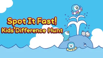 Spot It Fast! Kids’ Difference Hunt cover image