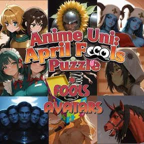 Anime Uni: April Fools Puzzle+Fools Avatars cover image