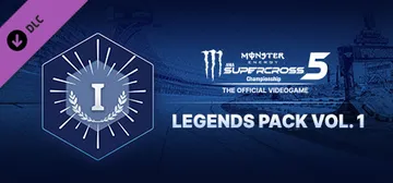 Monster Energy Supercross 5 - Legends Pack Vol. 1 cover image