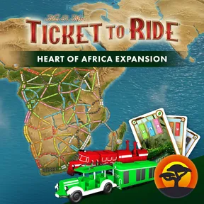 Ticket to Ride®: Heart of Africa Expansion cover image