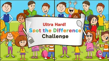 Ultra Hard! Spot the Difference Challenge cover image