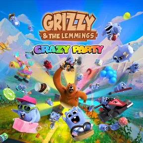 Grizzy and the Lemmings - Crazy Party cover image