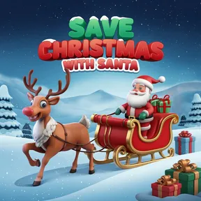 Save Christmas With Santa cover image