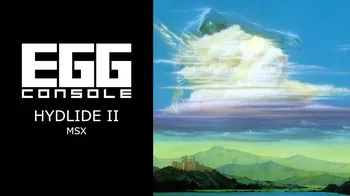 EGGCONSOLE HYDLIDE II MSX cover image