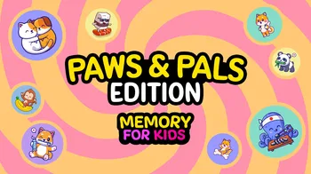 Memory For Kids Paws & Pals Edition cover image