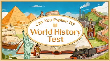 Can You Explain It? World History Test cover image