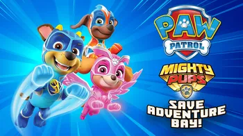 PAW Patrol Mighty Pups Save Adventure Bay cover image