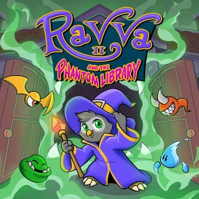 Ravva and the Phantom Library PS4 & PS5 cover image