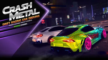 CrashMetal - Drift Racing Car Driving Simulator: Boosted Legends cover image