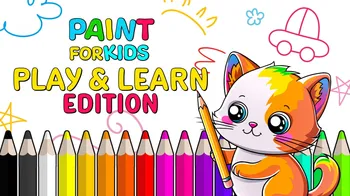 Paint For Kids Play & Learn Edition cover image