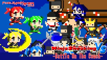 Pixel Game Maker Series Ninja Sneaking VS: Battle On The Couch cover image