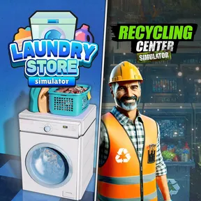 Recycling Center Simulator & Laundry Store Simulator cover image