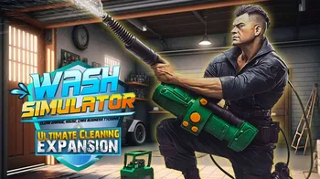 Wash Simulator - Clean Garage, House, Cars Business Tycoons: Ultimate Cleaning Expansion cover image