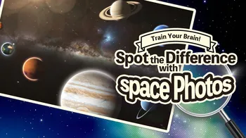 Train Your Brain! Spot the Difference with space Photos cover image
