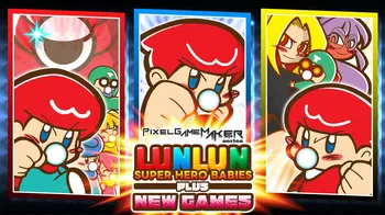 Pixel Game Maker Series LUNLUN SUPER HERO BABIES PLUS NEWGAMES cover image