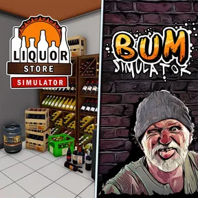 Liquor Store Simulator & Bum Simulator cover image