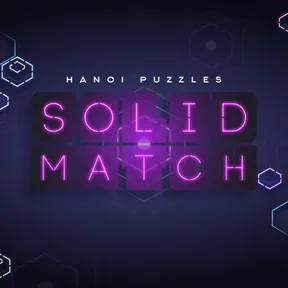 Hanoi Puzzles: Solid Match cover image