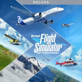 Microsoft Flight Simulator (2020) Deluxe 40th Anniversary Edition cover image