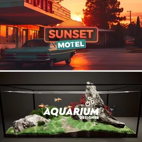 Sunset Aquarium Bundle cover image