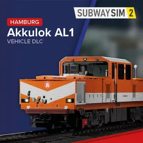 SubwaySim 2 - Hamburg Vehicle DLC: Akkulok AL1 cover image