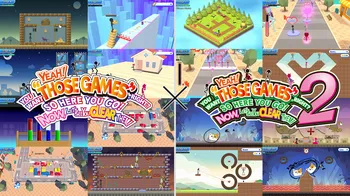 YEAH! YOU WANT "THOSE GAMES," RIGHT? SO HERE YOU GO! NOW, LET'S SEE YOU CLEAR THEM! 1+2 cover image