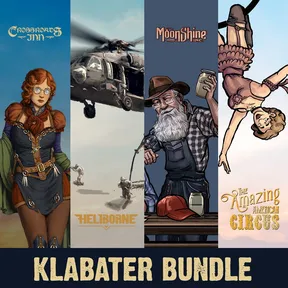Klabater Bundle: The Amazing American Circus, Moonshine Inc., Heliborne and Crossroads Inn cover image