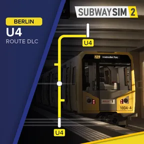 SubwaySim 2 - Berlin Route DLC: U4 cover image