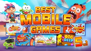Best Mobile Games 5-in-1 cover image