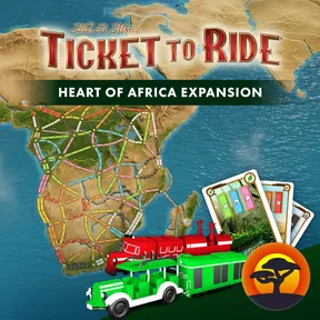 Ticket to Ride®: Heart of Africa Expansion cover image