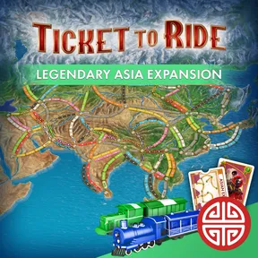 Ticket to Ride®: Legendary Asia Expansion cover image