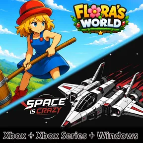 Flora's World & Space Is Crazy (Bundle) cover image