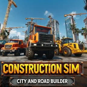 Construction Sim: City and Road Builder cover image