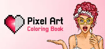 Pixel Art Coloring Book cover image