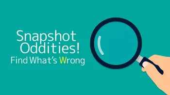 Snapshot Oddities ! Find What’s Wrong cover image