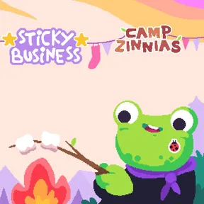 Sticky Business - Camp Zinnias cover image