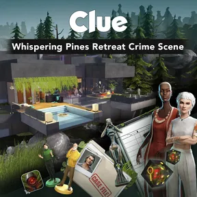 Clue: Whispering Pines Retreat Crime Scene Bundle cover image