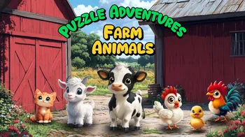 Puzzle Adventures - Farm Animals cover image